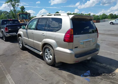 2007 Lexus Gx 470 from USA, damaged, VIN JTJBT20X370144514